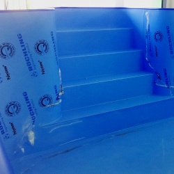 Fotogalerie - Výroba bazénu - Výroba bazénu - z výroby plastového bazénu